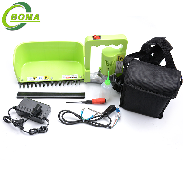 Rechargeable Small Tea Leaf Plucking Machine with Collecting Tray