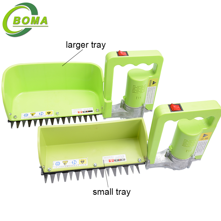 Electric Mini Tea Leaf Harvester with Larger Collecting Bin