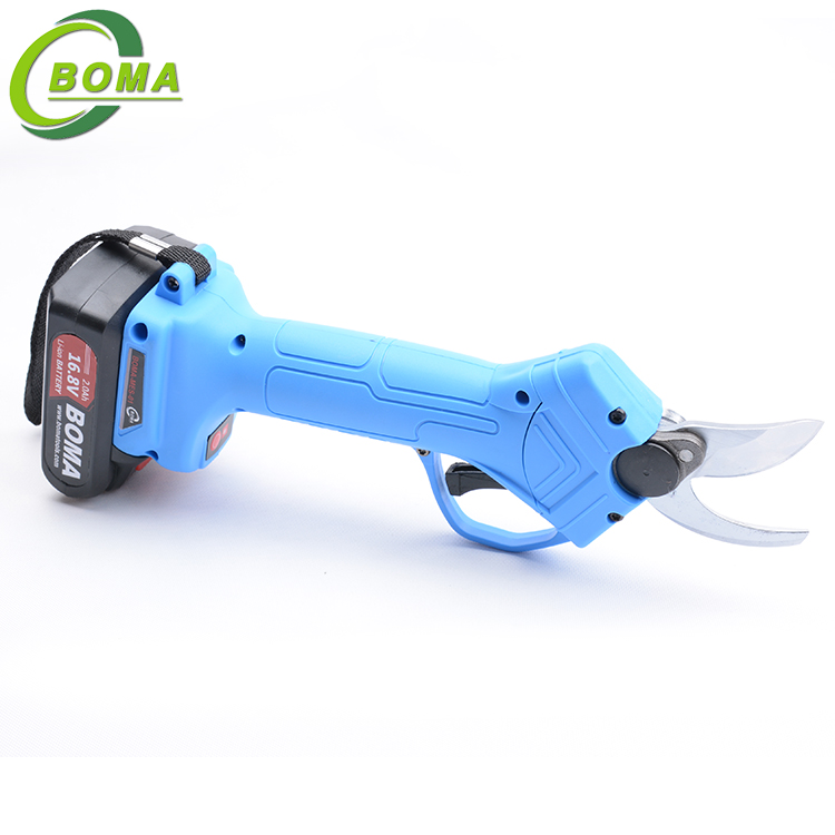 Low Price Battery Powered Pruner with Two Lithium Batteries for Orchard