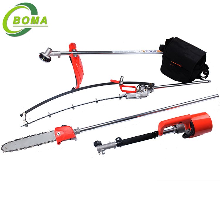 BOMA Distinguished Multi-purpose 3 in 1 Hedge Cutter Lawn Mower and Chain Saw