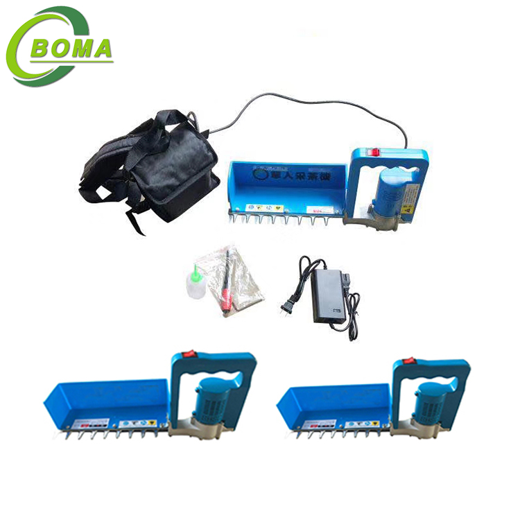 Battery Powered Tea Plucking Machines Made by BOMA