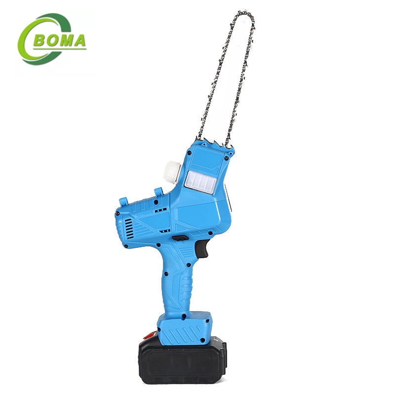 Electric Chain Saw Handheld Mini Electric Chainsaw Household Wood Saw Cordless Lithium Battery Electric Saw Garden Power Tools