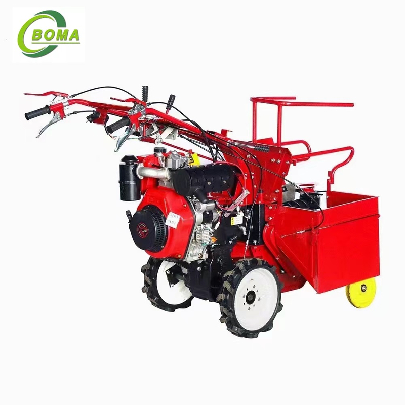 Handpushed Selfpropelled Single Row Corn Harvester Small Corn